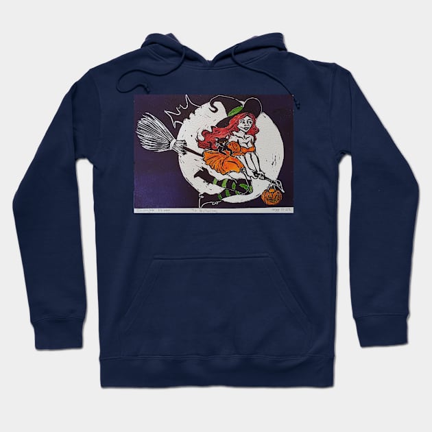 Bewitching ride Hoodie by Kunstner74